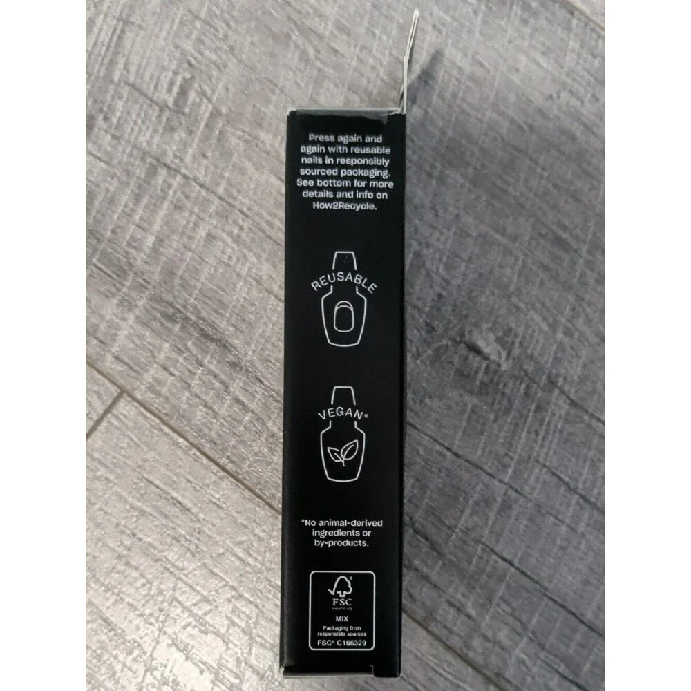 OPI On Point Instant Press-On Mani - Little Black Onyx Dress (Black)